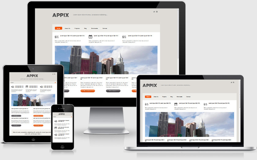 Адаптивный сайт appix